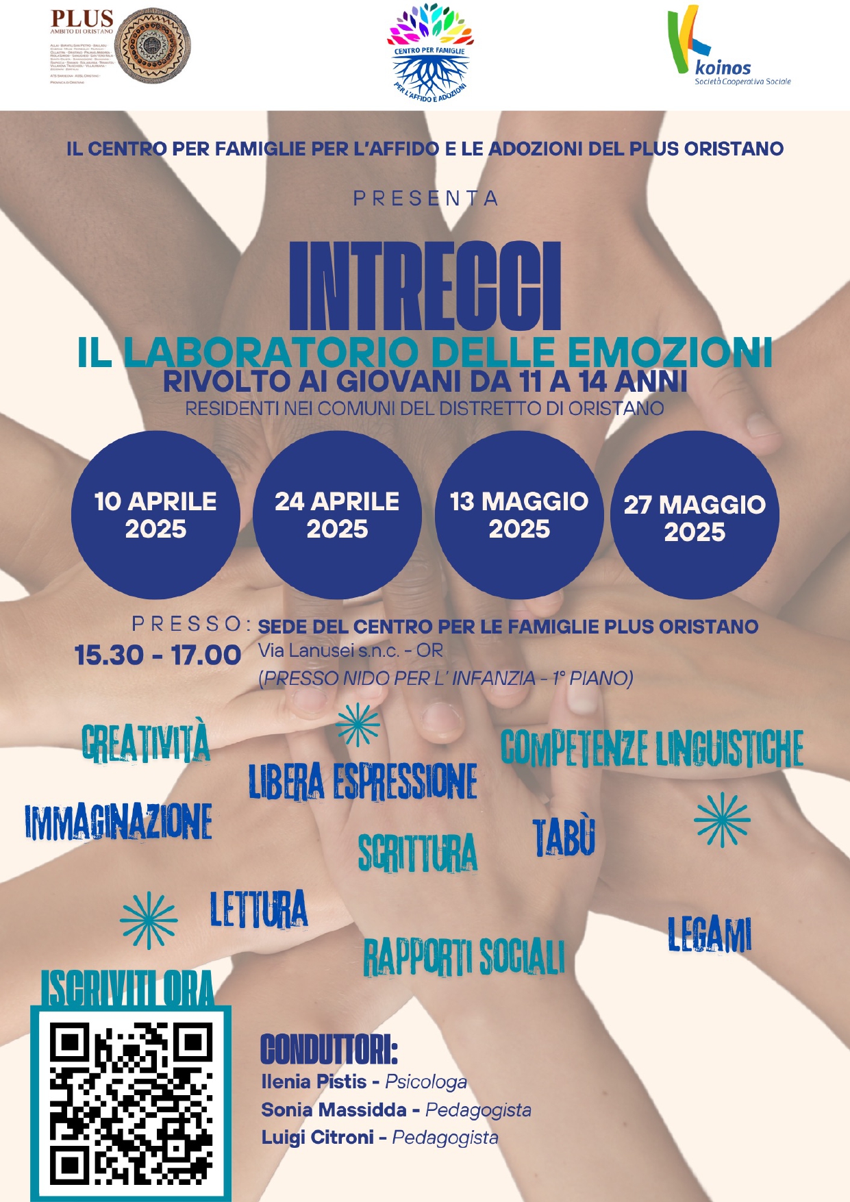 Visualizza la notizia: INTRECCI - Il Laboratorio delle emozioni